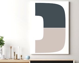 Geometric Printable Wall Art, Minimalist Print