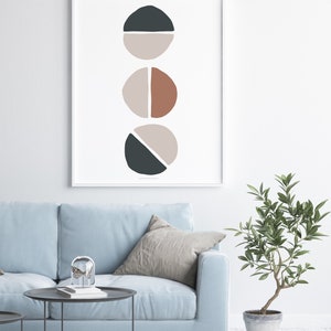Printable Minimalist Wall Art, Modern Abstract Art Print - Etsy