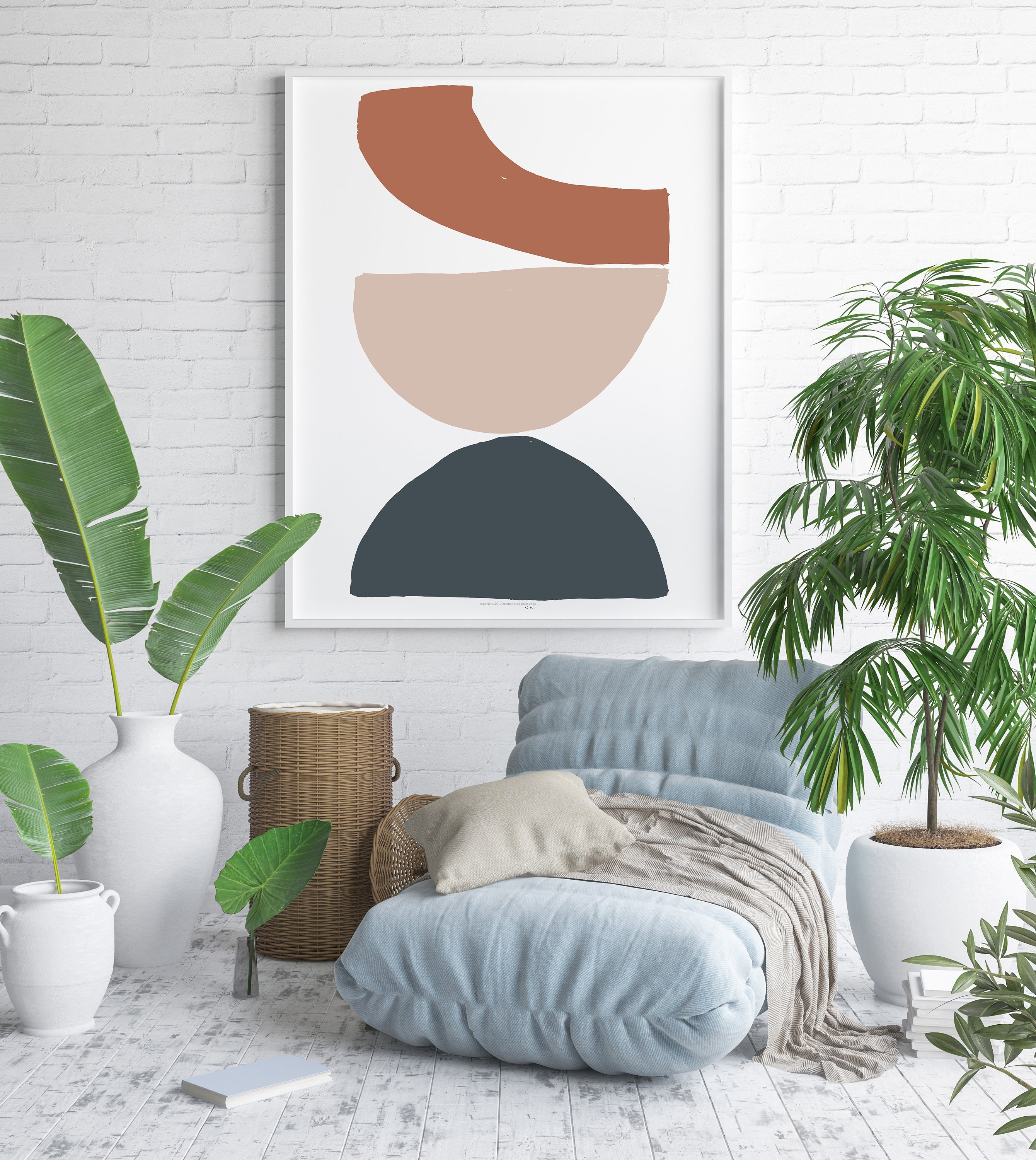 3 Piece Printable Wall Art, Abstract Art Set of 3 Prints - Etsy