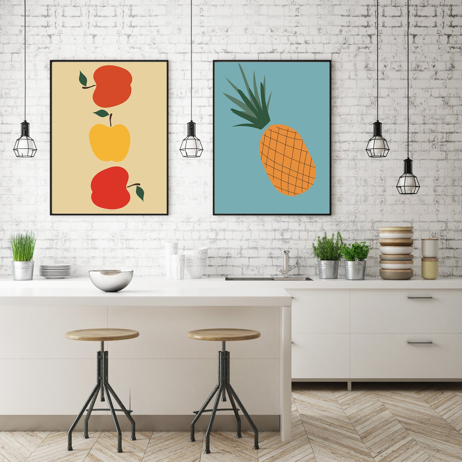 Printable Kitchen Wall Art, Minimalist Kitchen Poster - Etsy