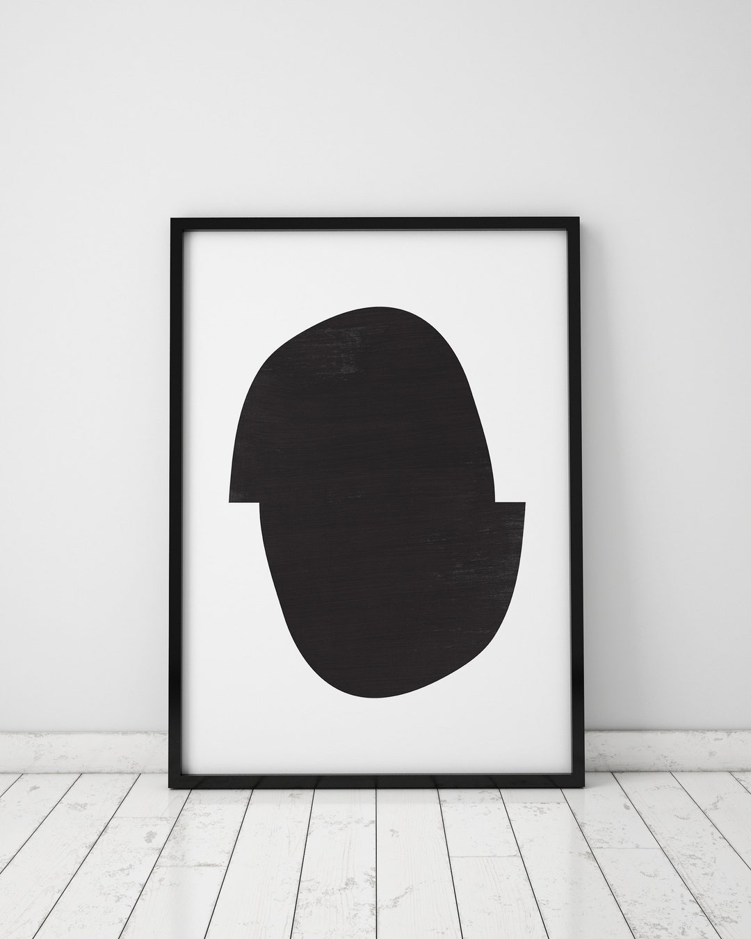 Minimalist Black and White Art Print, Modern Printable Wall Art - Etsy