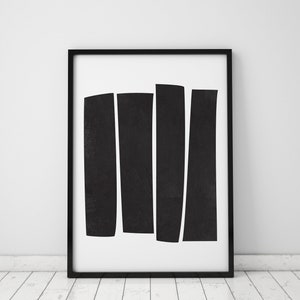 Printable Minimalist Wall Art, Abstract Art Print image 1