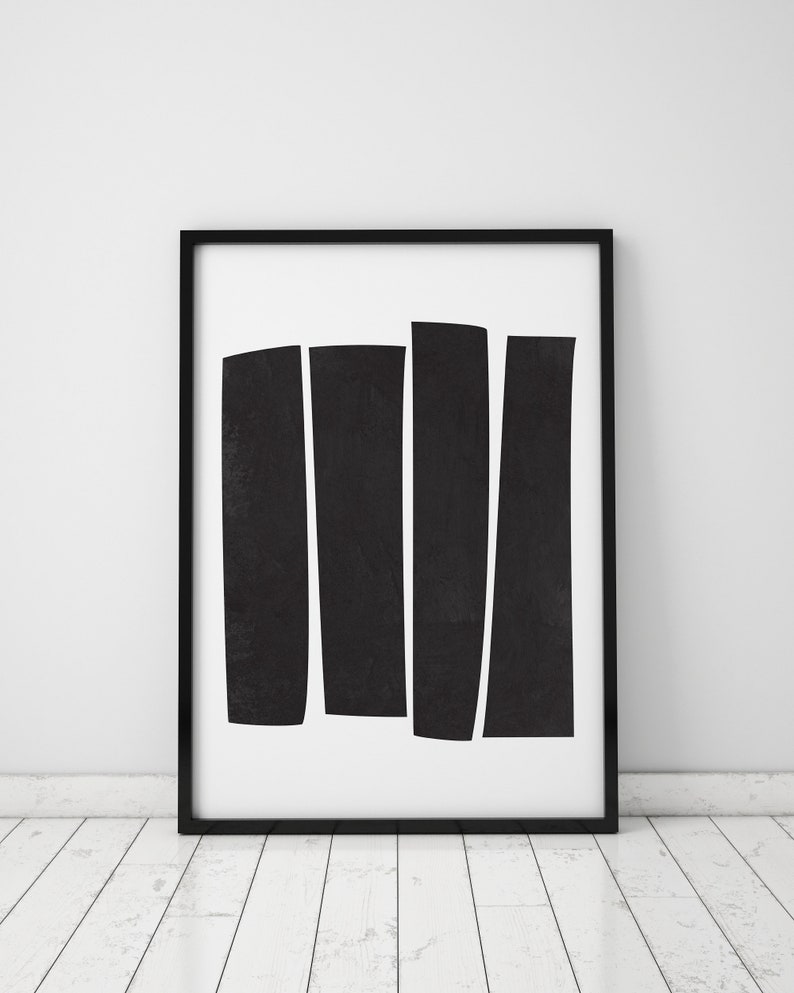 Printable Minimalist Wall Art, Abstract Art Print image 1