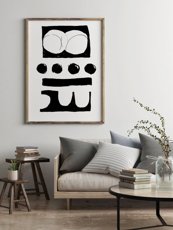 Prints Digital Prints Printable Wall Decor Scandinavian Art Digital