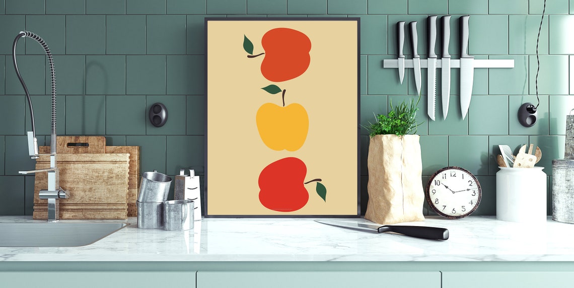 Printable Kitchen Wall Art, Minimalist Kitchen Poster - Etsy
