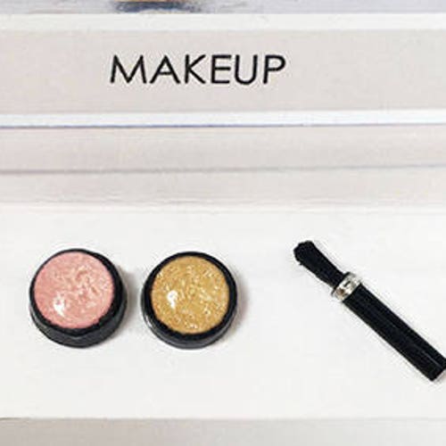 Dollhouse Miniature Makeup Cosmetic French Manicure Set One Etsy