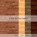 Dollhouse Wood Flooring Wallpaper - Peel and Stick - 1:12 One Inch Scale - 1/6 Barbie | Itsy Bitsy Mini 