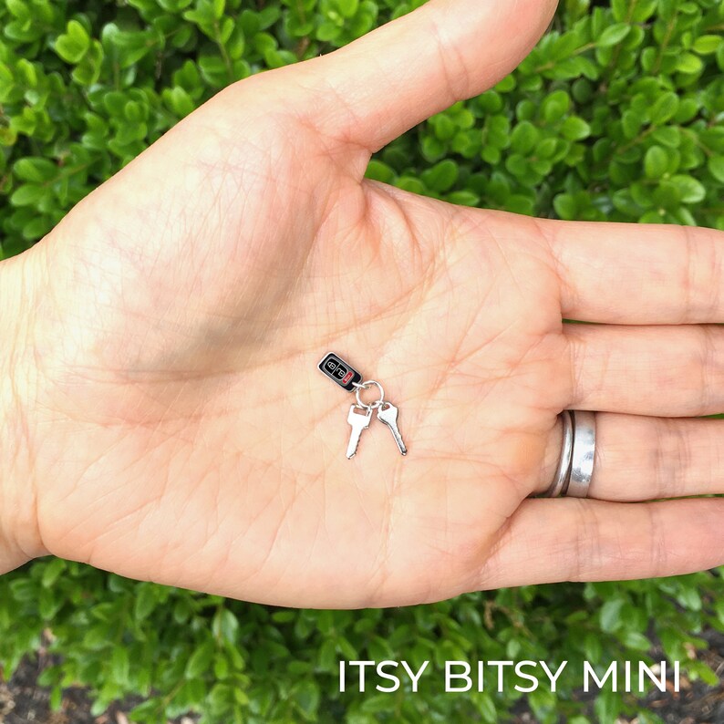 1/12 Dollhouse Miniature Modern Key Chain with Car Fob and Etsy