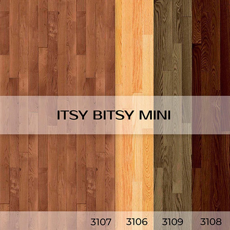 4 Different Dollhouse Peel Stick Flooring Wallpaper Multiple | Etsy