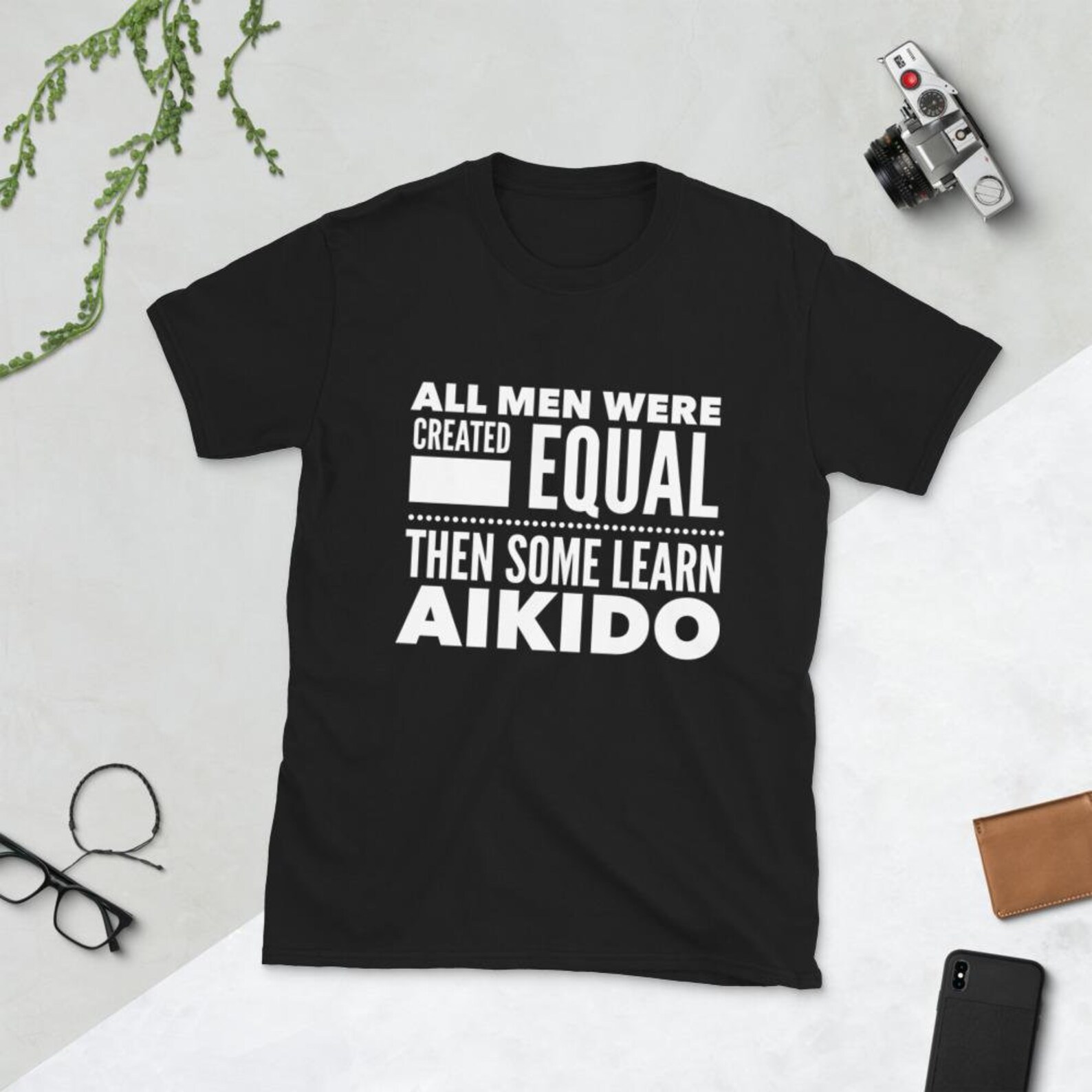 AIKIDO Shirt All Men Learn Aikido Gift for Aikido Man Etsy UK