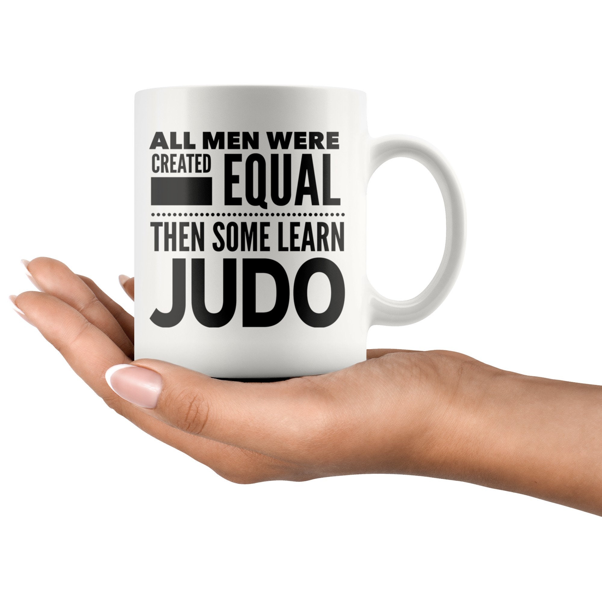 Judo Gift All MEN LEARN JUDO Mug Pefect Gift For Sensei Etsy Polska