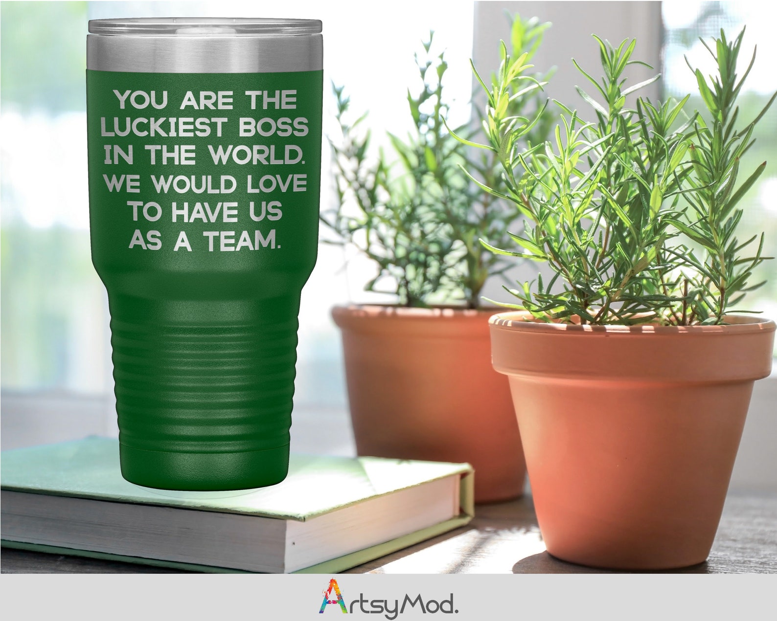 Gift for Boss LUCKIEST BOSS From TEAM Lady Boss Gift for Etsy