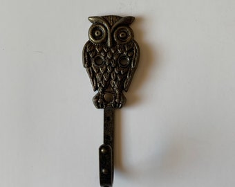 Owl Wall Hook Etsy