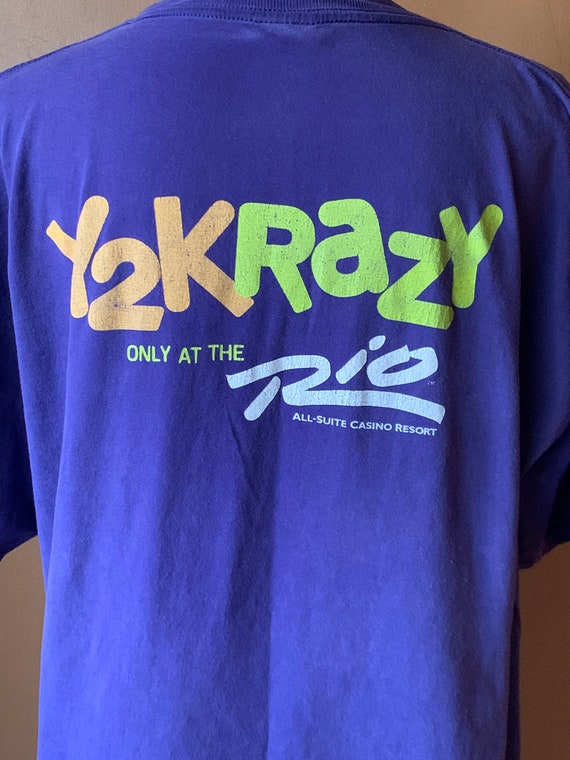 1990s Y2K T-Shirt (XL) • Vintage Y2K Year 2000 Pa… - image 2