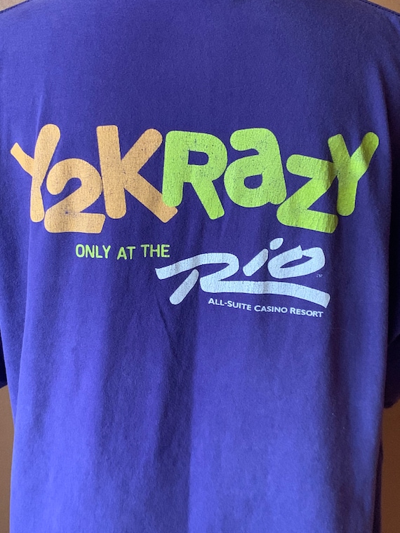 1990s Y2K T-Shirt (XL) • Vintage Y2K Year 2000 Pa… - image 7