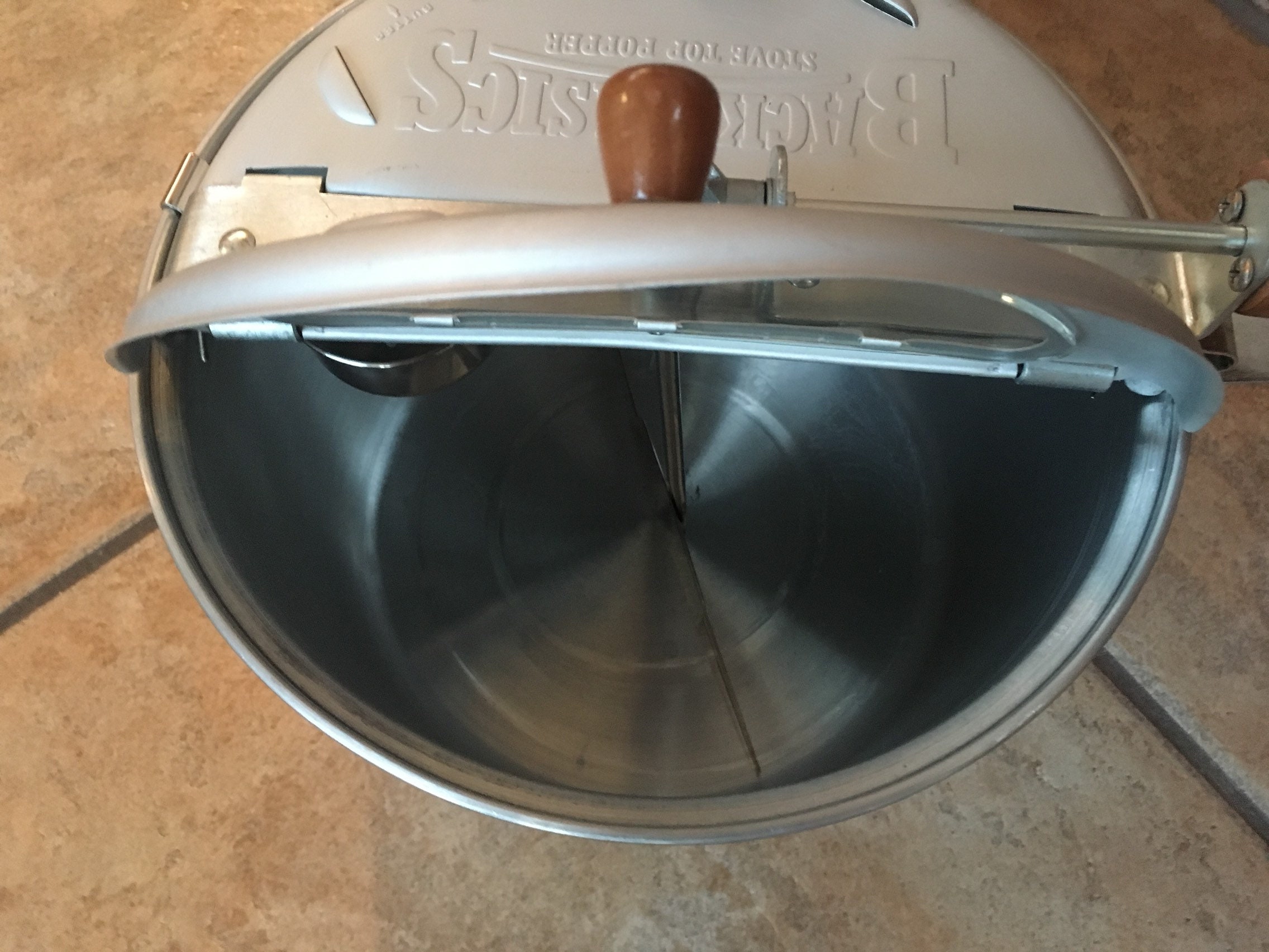 Back To Basics Ss Stove Top Popper 