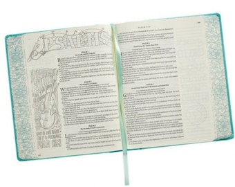 Faith Journaling Bible - Illustrated Bible - My Creative bible - Bible Journaling, Gifts for Mom Sister Friend Grandma Aunt Journaling Bible