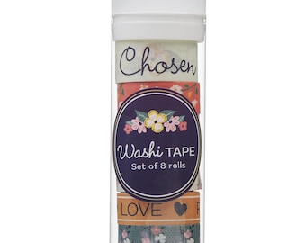 Washi Tape Set - Set of 8 pieces - Christian washi tape