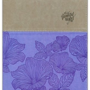 LARGE PRINT NIV Coloring Bible for Bible Journaling - Beautiful Word