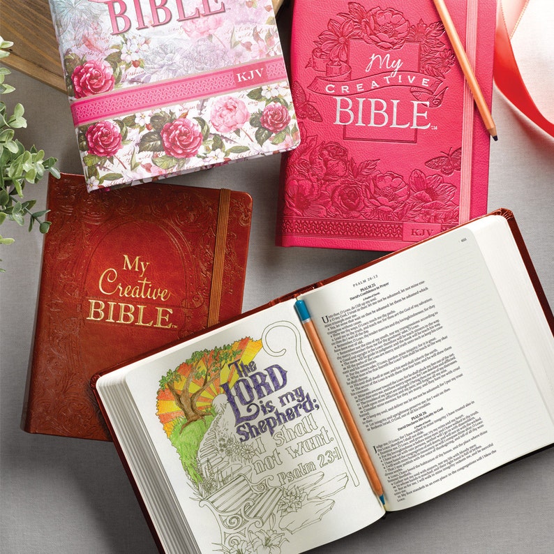 KJV Coloring Bibles for Illustrated Faith Journaling  My image 0
