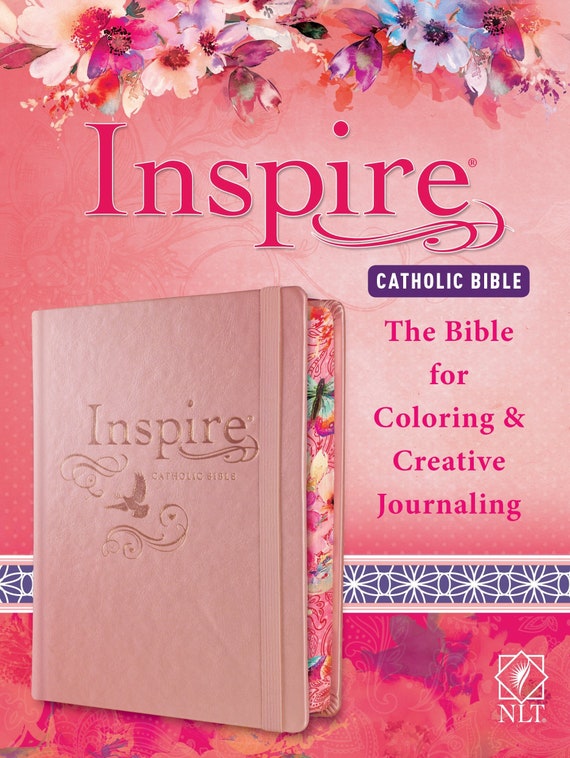 Inspire Catholic Journal Bible NLT New Living Translation Etsy