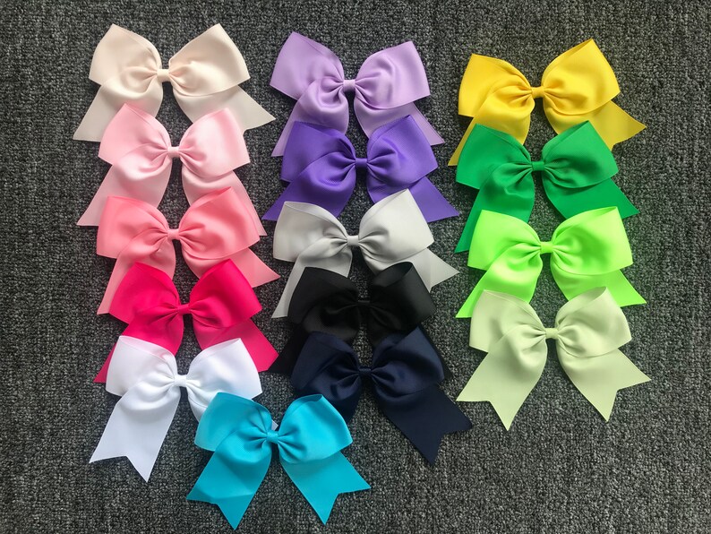 5 Inch Monogram Bow
