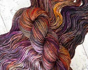 Hocus Pocus - Hand dyed superwash merino