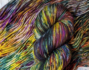 Eye Of Newt - Hand dyed superwash merino