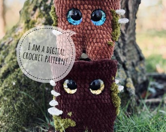 Stanley The Stump - Crochet Amigurumi Plush Pattern