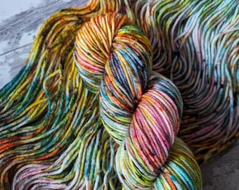 Sally - Hand dyed superwash merino