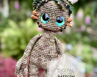 Pip The Mossling - Crochet Amigurumi Pattern - Available in English
