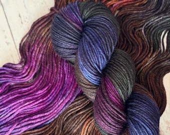 Nocturne - Hand dyed superwash merino