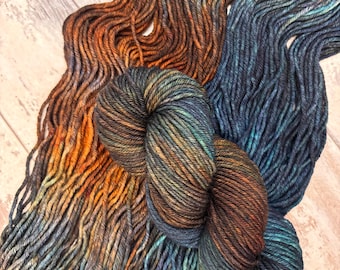 Mythical Forest - Hand dyed superwash merino