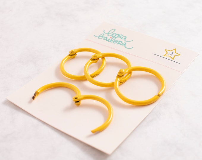 Album Rings  Lora Bailora - 45 mm yellow