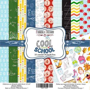 May include: A set of 10 double-sided scrapbook paper sheets with a school theme. The papers feature various patterns, including pencils, airplanes, numbers, and a chalkboard. The papers are 12 inches by 12 inches and are acid and lignin free. The set also includes a bonus sheet of stickers with school-themed illustrations.