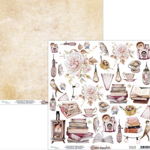 Mintay Dear Diary - Foglio singolo da 12x12 pollici
