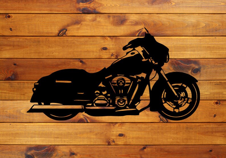 HD Street Glide Motorcycle Decal Etsy