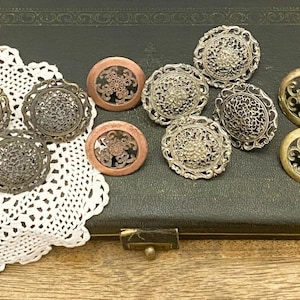 Mid Century Japanese Hardware: Set 11-Drawer Pulls-Cast Metal-Drawer Knobs