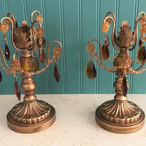 Gold Candelabra Etsy