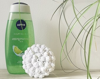 Scrubber per il corpo, cura della pelle esfoliante, accessorio da bagno con effetto massaggio, regalo donna