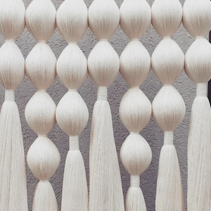 Handmade Macramé Wall Hanging – Boho Natural Cotton Tapestry