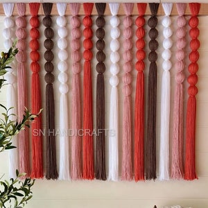 Large wall hanging / Tapestry for Boho Home Decor /  Over the interior Decor / Headboard or Wedding Decor Bohemian Accent