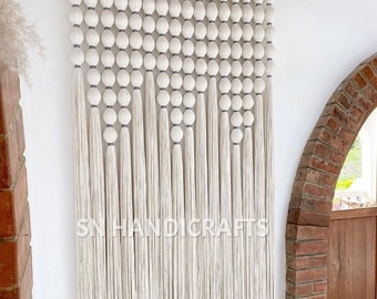 Modern Contemporary Fiber Art Woven Tapestry Macrame Wall Hanging Textile Art Yarn Wall Hanging Lomas wall Hanging , Caralarga Wall Art