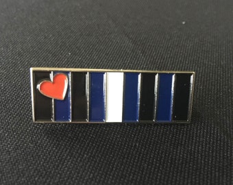 Leather Pride Pin
