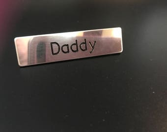 Daddy Bar Pin