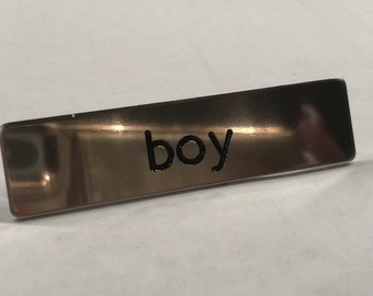 boy Bar pin