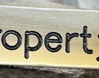 property  Bar Pin