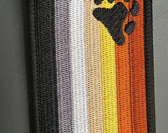 Leather Bear Patch