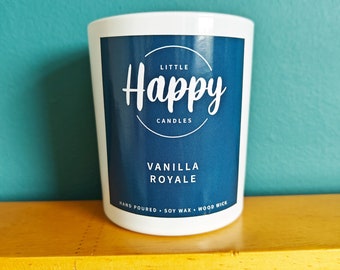 Vanilla Royale | Wood Wick Soy Wax Candle