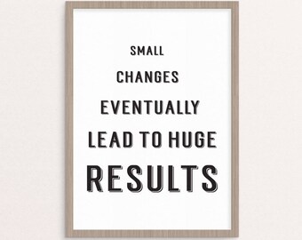 Motivational Quotes Poster Positive Daily Affirmation Etsy